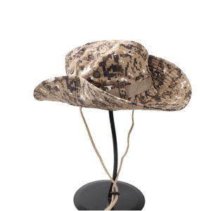 Bucket Fisherman Hat Camouflage Cap Men Hiking Fishing Sun Hat Safari Outdoor <strong>Boonie</strong> Hat - Product Image 3
