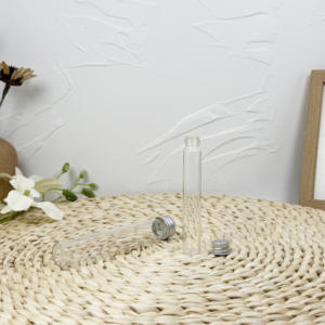 <b>5ml</b> 10ml 20ml <b>Perfume</b> Glass Sample Mini test Tube with aluminum screw lids - Product Image 5