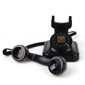 Teléfono antiguo, decoración <span class=keywords><strong>de</strong></span> línea fija Vintage, grabadora <span class=keywords><strong>de</strong></span> mensajes <span class=keywords><strong>de</strong></span> Audio, grabadora <span class=keywords><strong>de</strong></span> <span class=keywords><strong>voz</strong></span> <span class=keywords><strong>de</strong></span> boda, libro <span class=keywords><strong>de</strong></span> invitados <span class=keywords><strong>de</strong></span> Audio, teléfono negro - Product Image 6