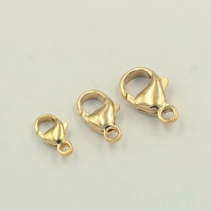 변색 없음 실제 GF 14K DIY 팔찌 목걸이 보석 발견 액세서리 만들기 골드 채워진 랍스터 걸쇠 - Product Image 1