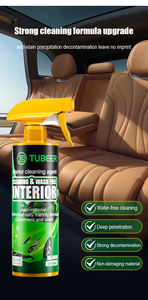Private logo design TUBEER interior <b>cleaner</b> <b>spray</b> liquid quick wipe for leather rubber plastic parts renovation and maintenance - Product Image 2