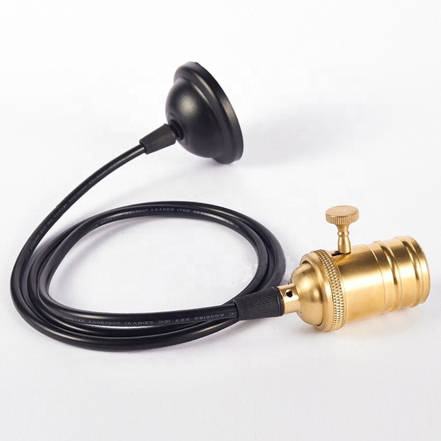 E26/E27 Excellent Quality Screw Aluminium Plastic Electrical Lamp Holder Socket