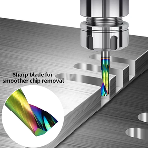 Nhà sản xuất OEM ODM DLC lớp phủ rắn Carbide End Mills Công cụ Cắt cho kim loại nhôm phay Cutter - Product Image 4