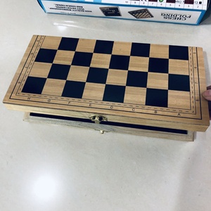 Nuevo producto de <span class=keywords><strong>ajedrez</strong></span>, pegatina de <span class=keywords><strong>ordenador</strong></span> de bambú, tablero de <span class=keywords><strong>ajedrez</strong></span> de plástico con hoja de esponja en caja interior - Product Image 4