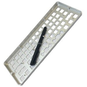 Tùy chỉnh thép không gỉ CNC gia công DIY Bàn Phím Cơ khí cho trường hợp với nhôm anodized tấm ổn định chuốt loại - Product Image 2