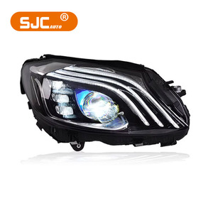 Sjc tự động phụ kiện xe hơi đèn pha laser cho Mercedes Benz C <span class=keywords><strong>Class</strong></span> W205 2015 2021 mới nâng cấp <span class=keywords><strong>S</strong></span> <span class=keywords><strong>Class</strong></span> ban ngày đèn chạy - Product Image 1