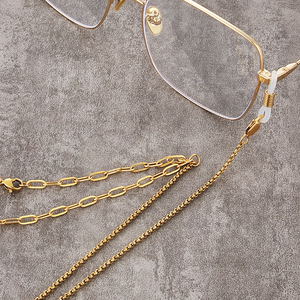 KRKC-<span class=keywords><strong>cadena</strong></span> con correa <span class=keywords><strong>para</strong></span> <span class=keywords><strong>gafas</strong></span> de sol <span class=keywords><strong>para</strong></span> hombre, Collar personalizado <span class=keywords><strong>para</strong></span> <span class=keywords><strong>gafas</strong></span> de sol, color dorado, 2021 - Product Image 5