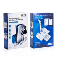 Station de charge et support de rangement multifonctionnel et évolutif Ancreu pour cartes de jeu de console