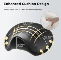 Tabouret de selle en cuir synthétique pour clinique et salon ophtalmique
