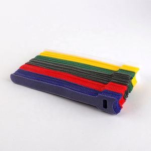 Correas de Sujeción con Gancho y Bucle de Doble Cara, Flexibles, Coloridas, Automáticas, Reutilizables, Autoadhesivas, para Cables - Product Image 3
