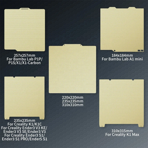 Placa de impresión de construcción de hoja de acero con resorte de panal de doble cara para <span class=keywords><strong>Bambulab</strong></span> <span class=keywords><strong>P1P</strong></span>/P1S/X1/X1C/X1E/A1 Crealityy K1/K1C/K1 Max - Product Image 5