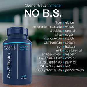 Suplemento dietético de marca privada de alta calidad, sin gluten ni azúcar, para la salud de huesos, articulaciones, corazón y piel, con omega 3 en cápsulas blandas. - Product Image 5