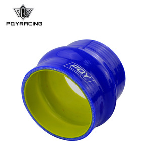 ปลอกซิลิโคน PQY Racing ขนาด 3 นิ้ว 76 มม. สีน้ำเงินเหลือง สำหรับอัพเกรดอินเตอร์คูลเลอร์ - Product Image 1