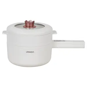 Vendita calda piccolo fornello intelligente multifunzione elettrico caldo che cucina elettrico Mini self Hot Pot set da pranzo elettrico tavolo pentola calda