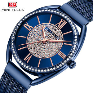 MINI FOCUS MF0425L MF 0425 Montre-bracelet tendance pour femme avec mouvement à quartz japonais et bracelet en maille métallique Montre Femme Reloj - Product Image 3