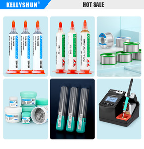 Kellyshun KZ-1551 SN99 % ag0.3 % cu0.7 % chì miễn phí hàn dán 50 gam ODM/OEM SMD BGA điện thoại led Rosin Flux - Product Image 6