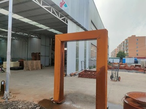Corten Steel Outdoor Water Fountain Garden <b>Waterfall</b> Rain Curtain <b>Wall</b> Water Feature - Product Image 2