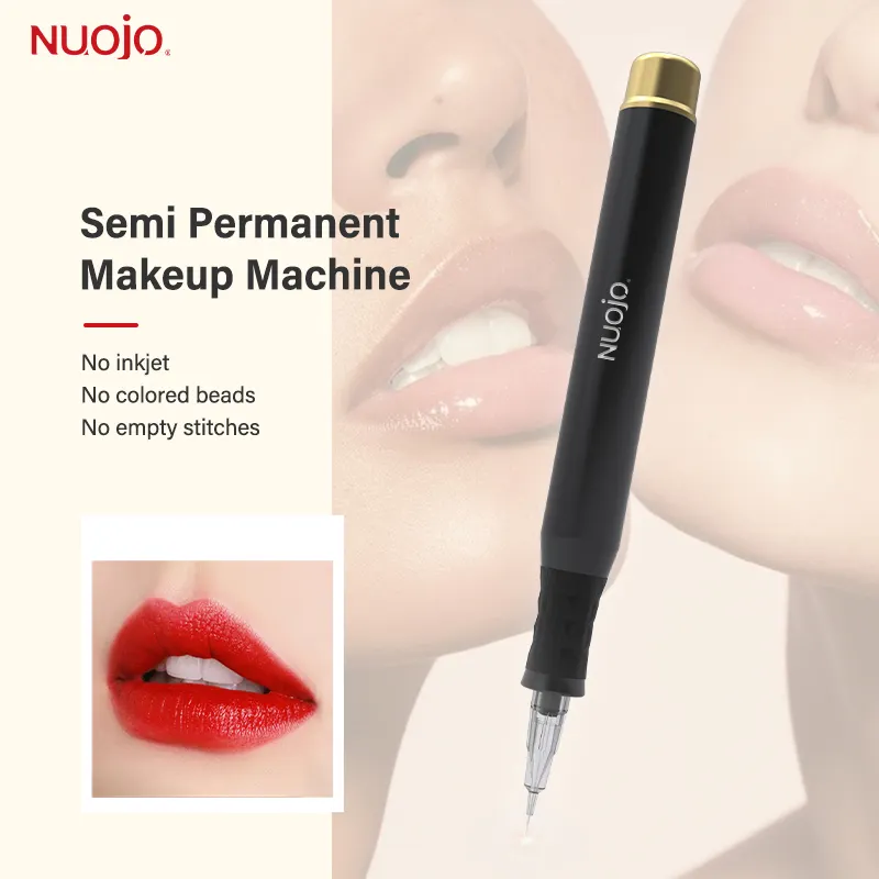 NUOJO Private LOGO Customization Lips Tattoo Gun Machine Eyebrows Tattoo Permanent Makeup PMU Machine