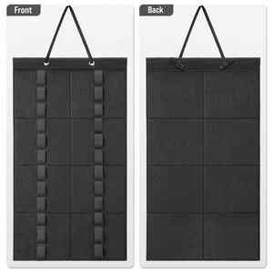 Soporte para <span class=keywords><strong>Baquetas</strong></span>, Bolsa Colgante para Exhibición <span class=keywords><strong>de</strong></span> <span class=keywords><strong>Baquetas</strong></span>, Bolsa Organizadora Plegable <span class=keywords><strong>de</strong></span> Fieltro para 12 Pares <span class=keywords><strong>de</strong></span> <span class=keywords><strong>Baquetas</strong></span> - Product Image 2