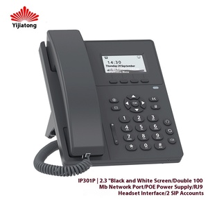 Eagaton ip301 Điện thoại cố định Mạng trung tâm cuộc gọi sản phẩm VoIP với nguồn điện cho các trung tâm cuộc gọi - Product Image 2