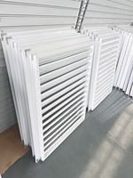Fabrication et vente en gros de persiennes fixes en aluminium - Design moderne, durables, résistantes à la pluie, pour l'extérieur, en acier inoxydable