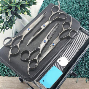 Professional <b>Dog</b> Curved Stainless Steel 6" Right-Handed Thinning <b>Shears</b> Sharp Tip 4Cr13 for Hand Made for Pet Grooming - Product Image 3