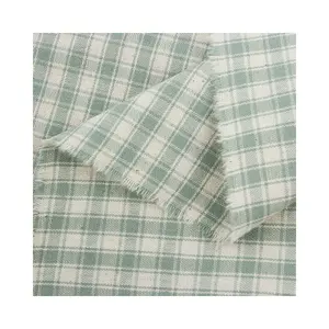 High Quality Wholesale Factory Custom Cheap Price Checks Yarn Dyed Cotton Check Shirt Design Fabric