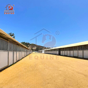 <span class=keywords><strong>Abri</strong></span> pour <span class=keywords><strong>chevaux</strong></span> en tissu de vinyle PVC avec toit Boîtes de décrochage économiques légères et portables - Product Image 6