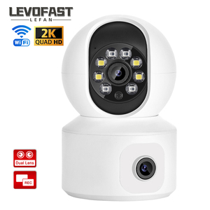 กล้องวงจรปิดไร้สาย ICsee 2K 4MP เลนส์คู่ สำหรับดูแลเด็ก มองเห็นในเวลากลางคืน ติดตามอัตโนมัติ ใช้ภายในบ้าน ระบบรักษาความปลอดภัยภายในบ้าน กล้อง IP เชื่อมต่อ WIFI - Product Image 2