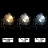 Luz LED COB DMX512 de 100W para Escenarios, Iluminación para Conciertos, DJ, Teatro, Bodas y Eventos