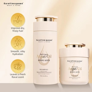 Champú de Aceite de Argán de Marca Privada OEM 750ml <span class=keywords><strong>con</strong></span> Aminoácidos <span class=keywords><strong>para</strong></span> Suavizar el Cabello <span class=keywords><strong>Seco</strong></span>, Encrespado <span class=keywords><strong>y</strong></span> Dañado - Product Image 1