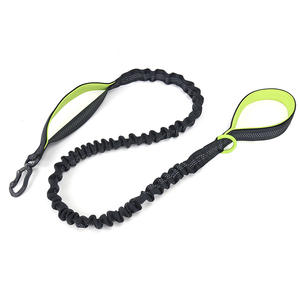 4 Ft 5 Ft doppie maniglie imbottite per addestramento del cane anello di traffico a due maniglie guinzaglio per cani con moschettone - Product Image 2