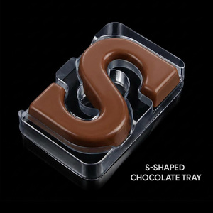 Barquette Alimentaire Multi-Cavités en PET Transparent Jetable pour Chocolats et Sucreries – Emballage Personnalisé - Product Image 1