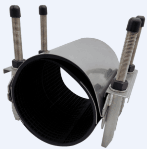Folding Type Stainless Steel Coupling Repair Clamps for Steel, DI, CI, PE, PVC <b>Pipe</b> - Product Image 2