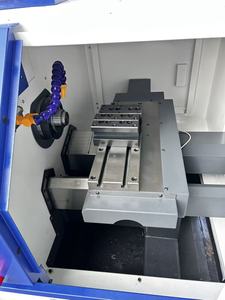 เครื่องกลึงอัตโนมัติ เครื่องกลึงแบบราบ รุ่น CK0640 เครื่องกลึงโลหะขนาดเล็ก พร้อมระบบควบคุมเสริม - Product Image 5