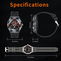 Reloj Inteligente Unisex H89 con Pantalla OLED HD Grande, Llamadas por Bluetooth, Presión Arterial, IP68, Batería de 350 mAh, 5-10 Días de Autonomía, Monitor de Actividad Física y Deportiva