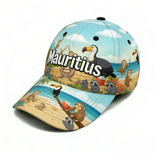Casquette de baseball brodée personnalisée avec logo, souvenirs touristiques de <span class=keywords><strong>Maurice</strong></span>, vente en gros - Product Image 2