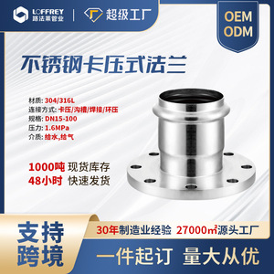 Brida de acero inoxidable 304 estándar nacional de 16 kg para tuberías de agua potable, agua del grifo y gas, DN15 a DN100 - Product Image 5