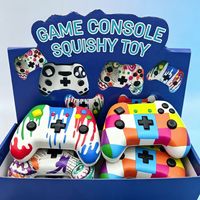 Nouveau jouet anti-stress souple en PU en forme de manette de jeu simulée, à rebond lent, pour la vente en gros