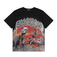 Camiseta Hip-Hop para Hombre, 100% Algodón, 240 g/m², Peso Pesado