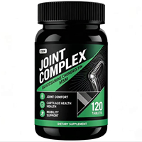 Comprimés de Glucosamine Chondroïtine MSM 500mg Marque Blanche – Formule Alimentaire Adulte pour Renforcer l'Immunité, Sans Gluten, Naturel, Quotidien