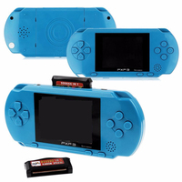 150 Game dalam Satu Konsol Game Genggam 3 Inci 16bit PXP3 Slim Station dengan 2 Kartu Game Gratis PXP3 Game Player
