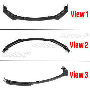 Q60 Car Front Bumper Lip Spoiler Surround Molding Cover Trim Body Kit for Infiniti Q60 2017-2022 Front Bumper Lip <b>Splitter</b> - Product Image 2