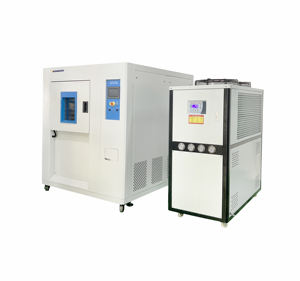 तेजी से तापमान परिवर्तन के तीन बक्से ठंड और गर्मी सदमे वातावरण सिमुलेशन परीक्षण कक्ष - Product Image 4
