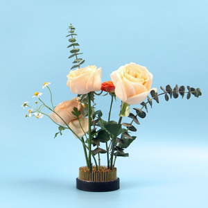 <span class=keywords><strong>Fakir</strong></span> Ikebana Kenzan fleur grenouilles Kenzan rond métal fleur organisateur outil pour l'arrangement de fleurs/Fixation/décoration - Product Image 3