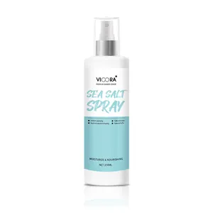 Spray per lo Styling di sale marino a marchio privato per olio di Argan per capelli e Spray per Styling a tenuta forte senza alcool OEM/ODM