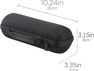 Custodia rigida da viaggio per altoparlante <span class=keywords><strong>Bluetooth</strong></span> portatile impermeabile <span class=keywords><strong>JBL</strong></span> Flip 7/6/5 (Custodia nera + interno blu) - Product Image 5