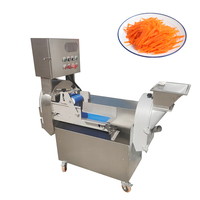 Best Verkopende Industriële Dubbele Kop Mango Snijden Dicer Uien Groente Dobbelstenen Snijder Chopper Gedroogd Fruit Snijmachine