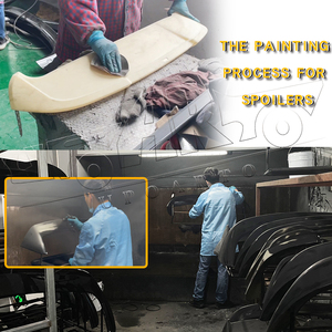 Pièces automobiles Haosheng, becquet de pare-chocs avant, plastique, aspect fibre de carbone, 3 sections, becquet avant pour <span class=keywords><strong>Peugeot</strong></span> <span class=keywords><strong>Partner</strong></span>, portes latérales, <span class=keywords><strong>2023</strong></span>+ - Product Image 6