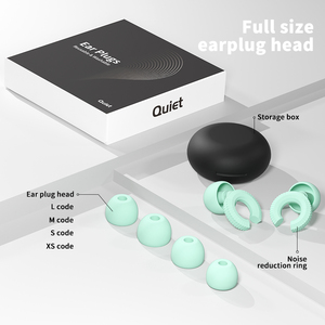 Amazon Hot Sellings 2024 Tapones para los oídos Reducción de ruido Protección <span class=keywords><strong>auditiva</strong></span> Tapones para los oídos para dormir Tapones para los oídos de silicona - Product Image 3